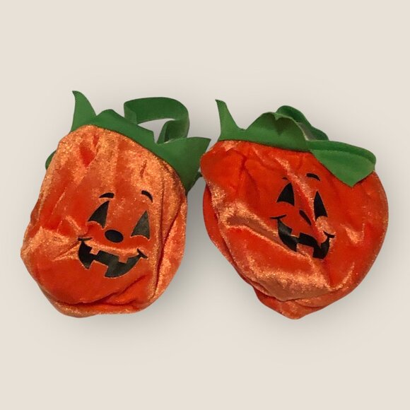 Build-A-Bear Workshop Pumpkin Purse Lot of 2 BABW - Picture 1 of 3